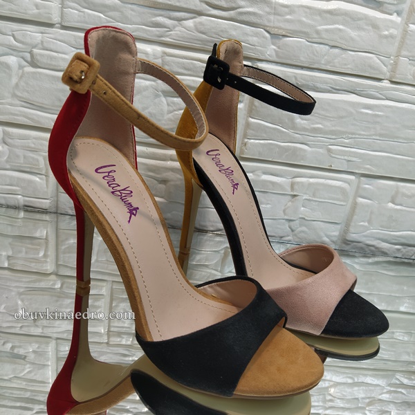 Дамски сандали на ток